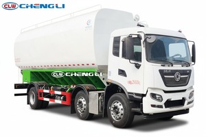 รถบรรทุกขนส่งอาหารสัตว์ขนาดใหญ่ Dongfeng 6x4 สำหรับงานหนัก  ความจุสูง สำหรับฟาร์มปศุสัตว์  ปรับแต่งได้ทั้งพวงมาลัยซ้าย/ขวา - Product Image 3