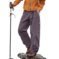 Outdoor-Bergsteigerhose, ultraleicht, lässig, mittelhoher Bund, Paratrooper-Stil, wasserabweisend, winddicht, Knopfverschluss, Nylon, Herren