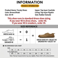 Chaussures de marche décontractées rétro pour hommes, personnalisables en gros, avec étiquette privée, tige en nubuck, semelle en caoutchouc, à lacets, confortables, plates, OEM ODM