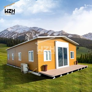 400 m2 Zwei Stockwerke Big Family Fertighaus Mobile 20 40ft Mobil heim Modularer Anhänger Winziger 3 Schlafzimmer - Product Image 1