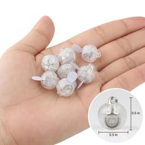 Mini Luces LED para Globos, Lámparas de Papel, Bolas de Luz Amarilla para Decoración de Fiestas Navideñas - Product Image 5