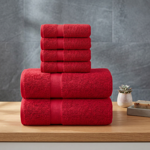 Serviettes de bain ORCHID de Noël en coton à carreaux imprimés, écologiques, bio, séchage rapide, douces, absorbantes, pour usage hôtelier, vente en gros - Product Image 1
