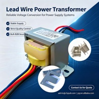 Transformateur d'alimentation à noyau toroïdal monophasé haute fréquence PYJ 10W 9V/12V en cuivre certifié CE CQC