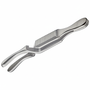 Dieffenbach Serrefine Abrazaderas Curvadas 1 1/2 ''Instrumento Quirúrgico Hemostático Microvascular Abrazadera Quirúrgica - Product Image 1