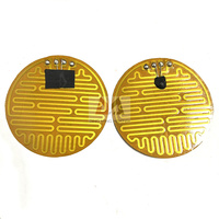 Film en polyimide flexible 6v/12v pour PCB, chauffage Kapton avec adhésif