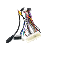 High-End for Car Android Radio Wiring Harness 16PIN Pure Copper PVC Insulated Power Audio Cable for Corolla Camry RAV4