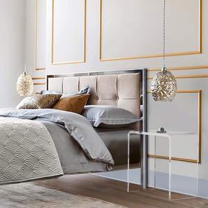 Table d'appoint moderne en acrylique transparent 21\" x 12\" x 21\" avec bords arrondis, tables de chevet cascade, tables consoles pour salon et chambres - Product Image 4