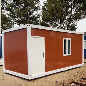 Casa Gabri prefabricada de lujo, contenedor desmontable Modular, pequeñas paredes de vidrio para el hogar, paneles sándwich de acero para alojamiento en hoteles - Product Image 4