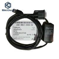 PLC Programlama Kablosu USB-XW2Z-200S-CV Fabrika Otomasyonu Elektrik Kontrol Sistemi Ekipmanları için Seri Port Veri Bağlantı Adaptörü