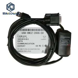 สายเคเบิลโปรแกรม PLC USB-XW2Z-200S-CV อะแดปเตอร์เชื่อมต่อข้อมูลพอร์ตอนุกรมสำหรับระบบอัตโนมัติในโรงงานอุปกรณ์ระบบควบคุมไฟฟ้า - Product Image 1