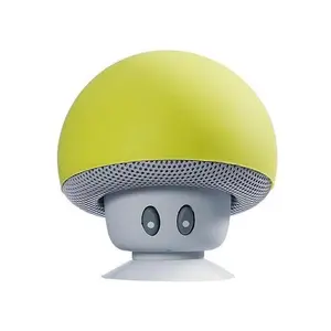 Мини-Колонка в форме гриба динамик беспроводной BT чашки милый мультфильм на открытом воздухе плеер всасывания портативный штатив для смартфона аудио СПИК