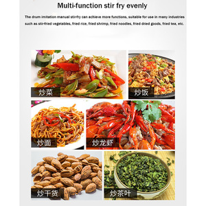 Cocina Automática para Saltear QDMECH, Wok Comercial con Capacidad de 5 kg, Calentamiento Eléctrico y a Gas - Product Image 6