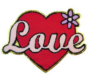 Nouveau design, patch auto-adhésif en sequins brillants en forme de cerise, patch en chenille personnalisé pour la Saint-Valentin, patch à repasser sur les vêtements - Product Image 5