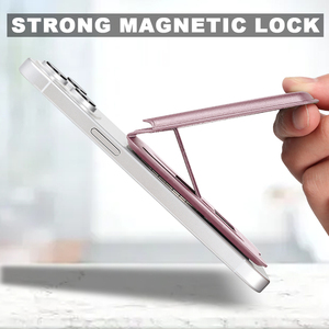 Индивидуальные дамы Магнитный Pu кожаный бумажник минималистский зажим для карт для iphone 12/13/14/15/16 - Product Image 3