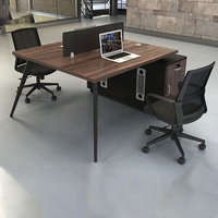 Mobilier de bureau moderne 4 personnes bureau poste de travail cloisons table poste de travail