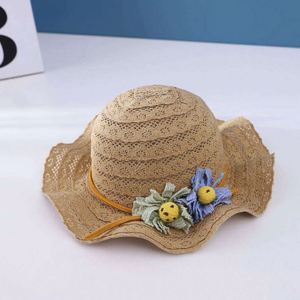 Chapeaux de soleil d'été en paille souple pour enfants, avec motifs de personnages, pour la pêche et les voyages en extérieur (vente en gros) - Product Image 4