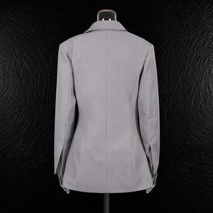 <span class=keywords><strong>Veste</strong></span> de costume plissée à taille cintrée, tendance et polyvalente, nouvelle collection Bettergirl pour le début de l'automne - Product Image 3