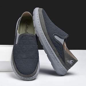 Chaussures de wading SISUOCO personnalisables en gros, directement de l'usine, baskets imperméables pour homme avec semelle intermédiaire en EVA et semelle extérieure en caoutchouc, en toile pour la marche - Product Image 5