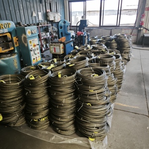 ヘビーデューティースチールワイヤーロープリフティングスリング（フランダースアイ＆シンブル付き、リギング用） - Product Image 6