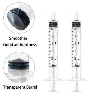 Jarum suntik sekali pakai, 1ML 3ML 5ML 10ML 20ML <span class=keywords><strong>60ML</strong></span> injeksi plastik dokter hewan Slip - Product Image 4