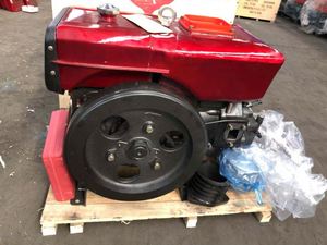 Moteur diesel marin monocylindre refroidi par eau, 4 temps, petit moteur in-bord avec roulement, cylindrée 125cc, 15 CV - Product Image 6