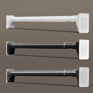 <span class=keywords><strong>Tringle</strong></span> à <span class=keywords><strong>rideau</strong></span> <span class=keywords><strong>de</strong></span> douche moderne <span class=keywords><strong>extensible</strong></span> <span class=keywords><strong>sans</strong></span> perçage, diamètre 32 mm, en acier au carbone épaissi, écologique, métal, 1,5-2,2 m, vente en gros - Product Image 2