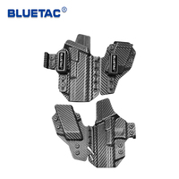 Bluetac Nouvelle Version Étui Tactique IWB pour Arme avec Pochette de Chargeur Intégrée Combo Holster de Ceinture en Fibre de Carbone