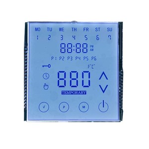 非常小的3 4 <span class=keywords><strong>5</strong></span> 6位Tn <span class=keywords><strong>7</strong></span>段液晶显示屏模块，用于房间恒温器控制 - Product Image 6