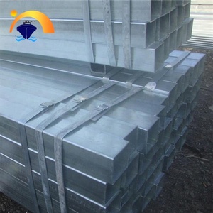 Tubo <span class=keywords><strong>de</strong></span> Acero Cuadrado y Rectangular Galvanizado ERW Soldado <span class=keywords><strong>de</strong></span> Bajo Precio, Sección Hueca 20X20 50X25 60X40 80X40 50X50, Corte y Soldadura - Product Image 5