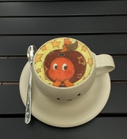 Imprimante à café couleur intégrale jusqu'à 600 DPI, imprime des images sur la mousse de café pour les cafés, les événements, les hôtels
