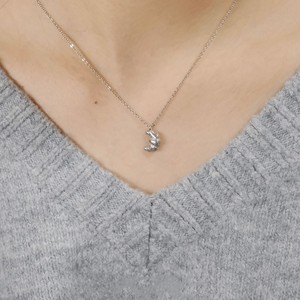 Moda pequeño cuerno encanto collar Simple <span class=keywords><strong>Keso</strong></span> chapado en oro collar joyería para mujer - Product Image 3