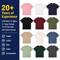 T-shirt pour homme personnalisé avec logo, poids lourd 230g, qualité supérieure, taille oversize, t-shirt pour homme grande taille, t-shirts de marque pour homme, service OEM ODM