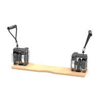 Station de musculation multifonctionnelle en acier pour entraînement complet à domicile, avec corde de traction pour le remodelage corporel et le fitness sportif