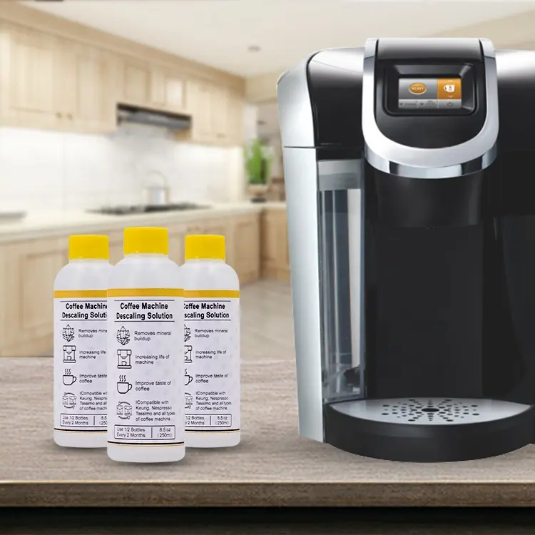 Nettoyant professionnel de machine à café, détarant, liquide, détergent, 1/2 ml