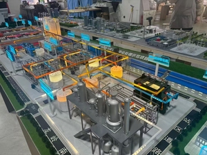 Tùy Chỉnh Thu Nhỏ Thiết Kế Hiện Đại Phong Cách Xử Lý Nước Thải Nhà Máy Xử Lý Cát Bảng Mô Hình Quy Mô Kiến Trúc Nhà Sản Xuất Mô Hình - Product Image 4