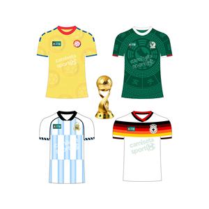Setelan Jersey Sepak Bola Internasional 2026 untuk Penggemar Sepak Bola, Menampilkan Kaos Tim Nasional dengan Tampilan Multi Negara untuk Penggemar Global - Product Image 1
