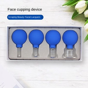 Großhandel Umweltfreundliche Gummi Transparente Glas-Brustkugeln zur Gefäßentspannung und Gesichtsstraffung <span class=keywords><strong>Massage</strong></span>-Schröpfgläser - Product Image 2