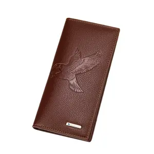 Hot Selling Cheap Sophisticated And Functional Men's Long Wallet Classic Durable Convenient Men's Long Wallet practical Purse