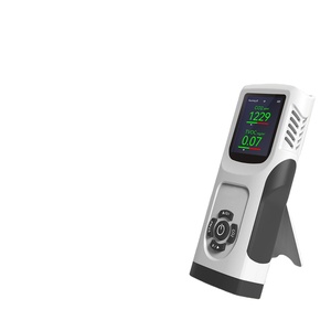 Medidor de Calidad del Aire Portátil Pm2.5/Pm10 Tvoc CO2 Aqi para Interiores y Escuelas - Product Image 2