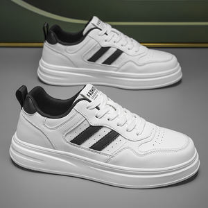 Nouveaux styles 2026 – Chaussures de sport décontractées pour hommes, mocassins blancs à empeigne en maille, souples et respirantes, confortables pour l'été - Product Image 4