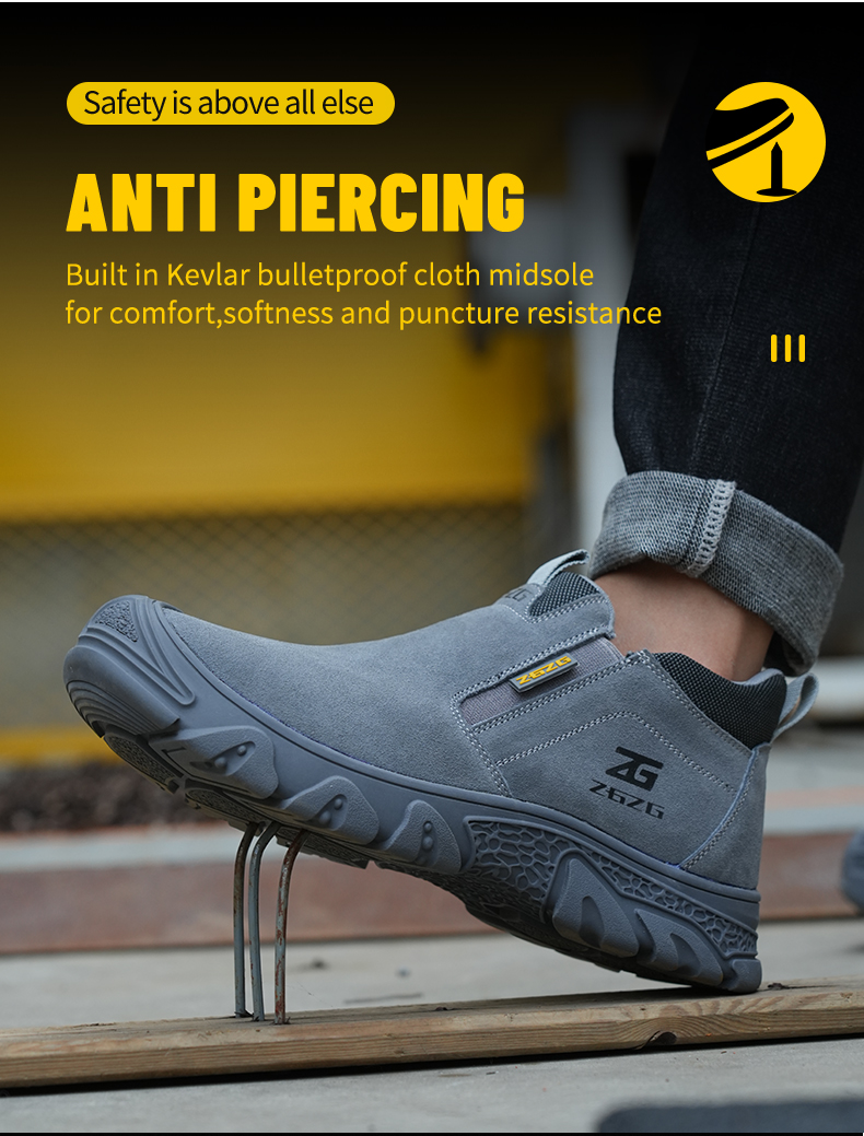 ZG906 Anti-Slip Safety Boot for Welding Men Durable Safe