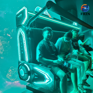 Equipo de Parque <span class=keywords><strong>Virtual</strong></span>, <span class=keywords><strong>Cine</strong></span> 3D sin Pantalla, Experiencia Visual de 360 Grados, <span class=keywords><strong>Cine</strong></span> Interior con Pantalla Domo, Proyector 4K, Espacio de 6m, 8 Personas - Product Image 1