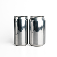 Boîte en aluminium de qualité alimentaire avec couvercle facile à ouvrir pour l'emballage des boissons gazeuses