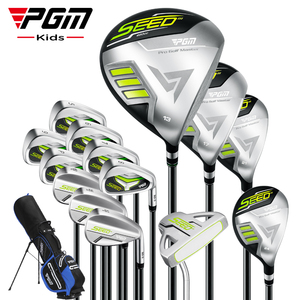 PGM JRTG013 Juego Completo <span class=keywords><strong>de</strong></span> <span class=keywords><strong>Palos</strong></span> <span class=keywords><strong>de</strong></span> <span class=keywords><strong>Golf</strong></span> Profesionales para Jóvenes, Diestros, con Driver <span class=keywords><strong>de</strong></span> Titanio y Varillas <span class=keywords><strong>de</strong></span> Grafito - Product Image 1