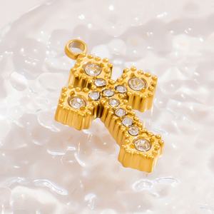 Colgantes y Dijes de Moda de Acero Inoxidable de Alta Calidad con Oro de 18K para Joyería DIY de Mujer, Accesorios para Collares y Pulseras - Product Image 4