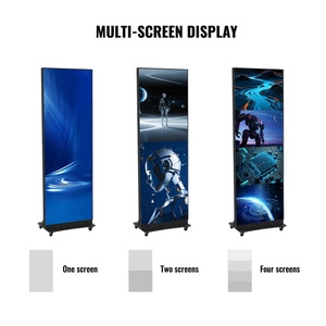 Raybo có thể gập lại <span class=keywords><strong>LED</strong></span> Poster Màn hình Die-cast nhôm HD quảng cáo di động màn hình cửa hàng quảng cáo khuyến mại máy - Product Image 2