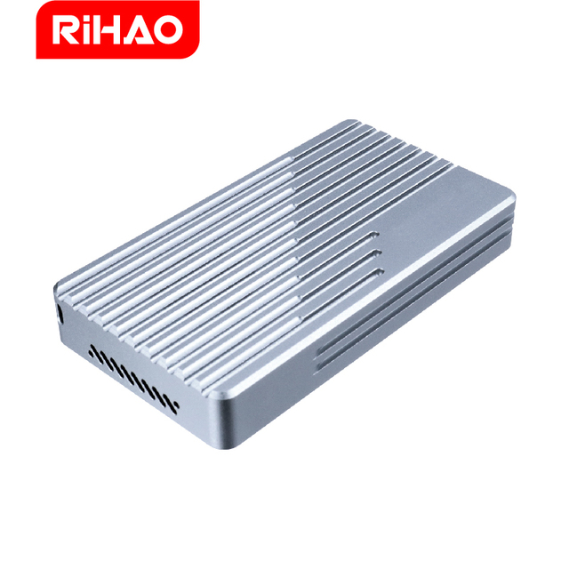 ITGZ ITT30-T018 40Gbps NVMe SSD Enclosure Thunderbolt 4/3 USB4 Turbo Fan Cooling Aluminum Alloy M.2
