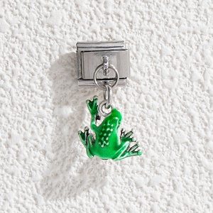 Nuevos Dijes Colgantes de Acero Inoxidable con Diseños de Dibujos Animados Coloridos y Lindos, de Moda, para Pulseras de Charms Italianos DIY y Creación de Joyas - Product Image 5