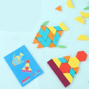 Trẻ Em Mới Bằng Gỗ 3D Trò Chơi Ghép Hình Câu Đố Thông Minh Hội Đồng Quản Trị Bé Giáo Dục Học Tập Đồ Chơi Cho Trẻ Em Hình Dạng Hình Học Câu Đố Đồ Chơi - Product Image 4