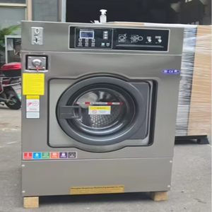 Yüksek Hızlı Döndürme Özellikli Tam Otomatik Elektrikli Ticari Çamaşır Makinesi Ekstraktörlü Ağır Hizmet Tipi Tekstil Çamaşırhane Makinesi Enerji Tasarruflu - Product Image 1